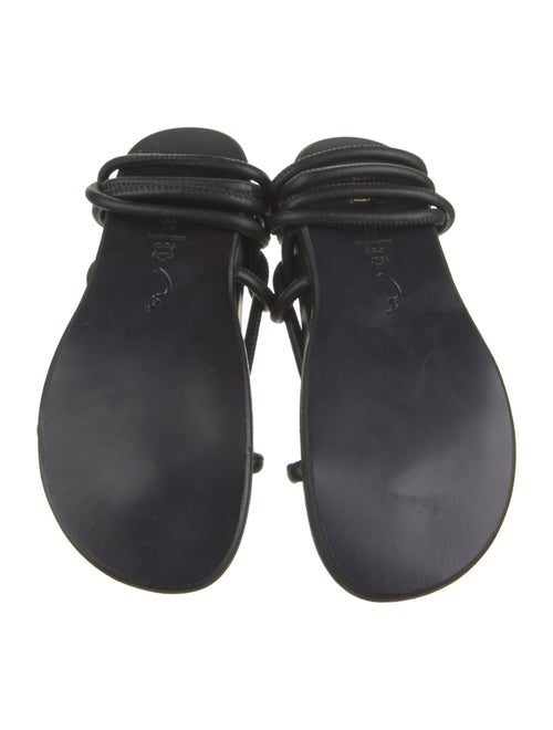 Nostrasantissima Leather Gladiator Sandals