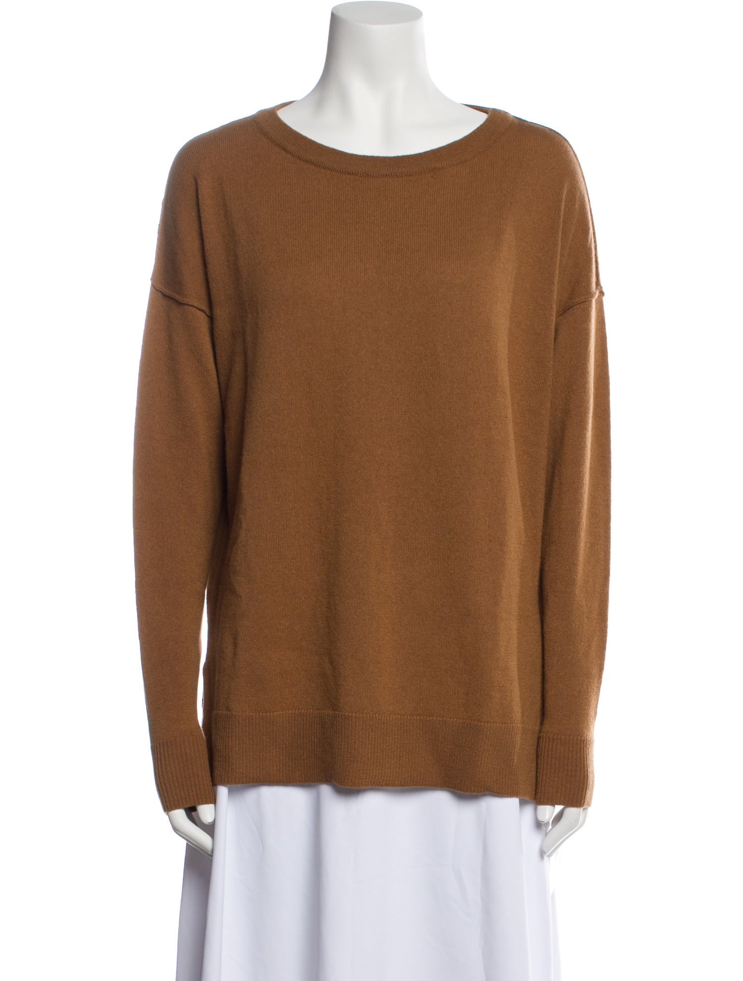 N.O.W. Andrea Rosati Cashmere Cashmere Bateau Neckline Sweater