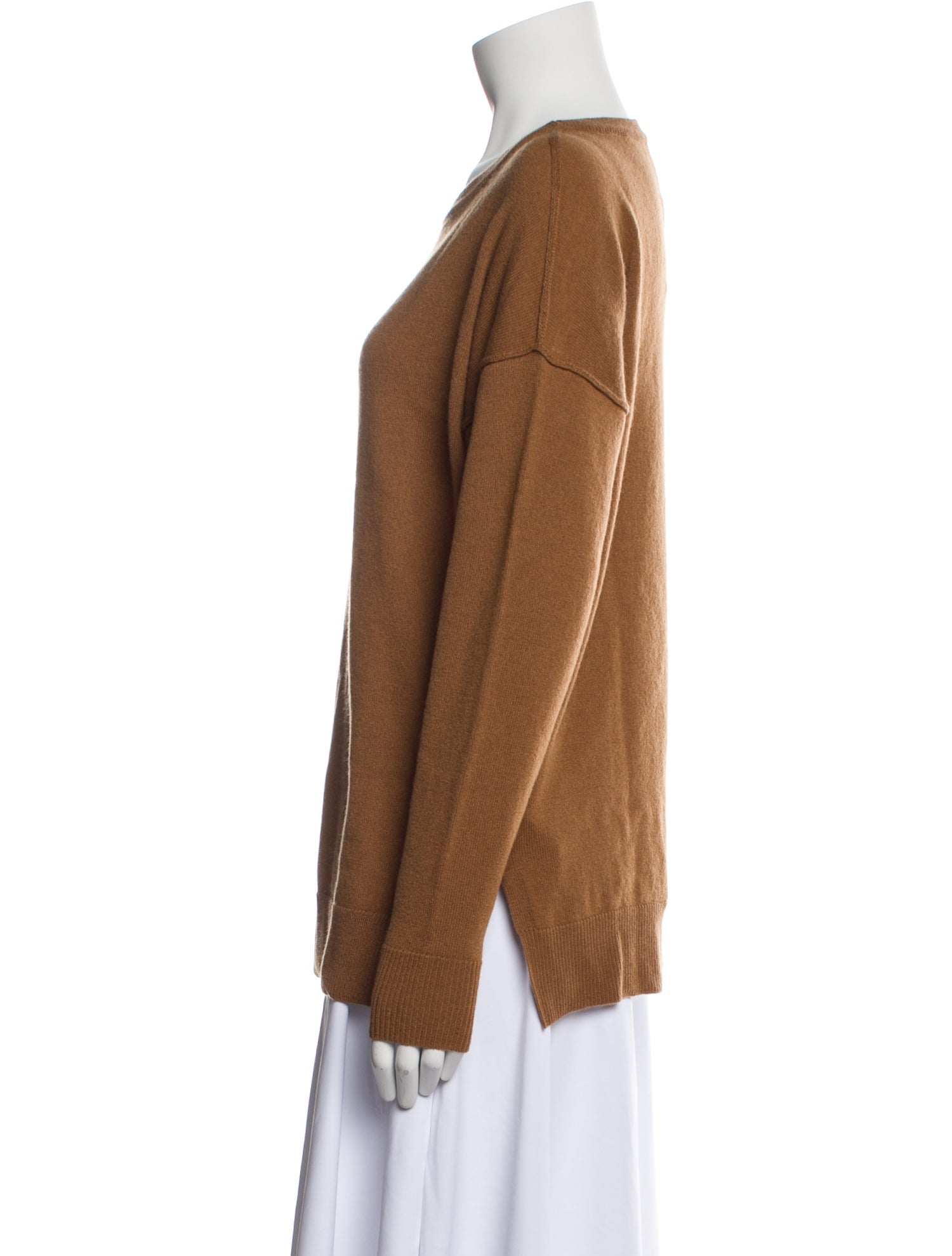 N.O.W. Andrea Rosati Cashmere Cashmere Bateau Neckline Sweater