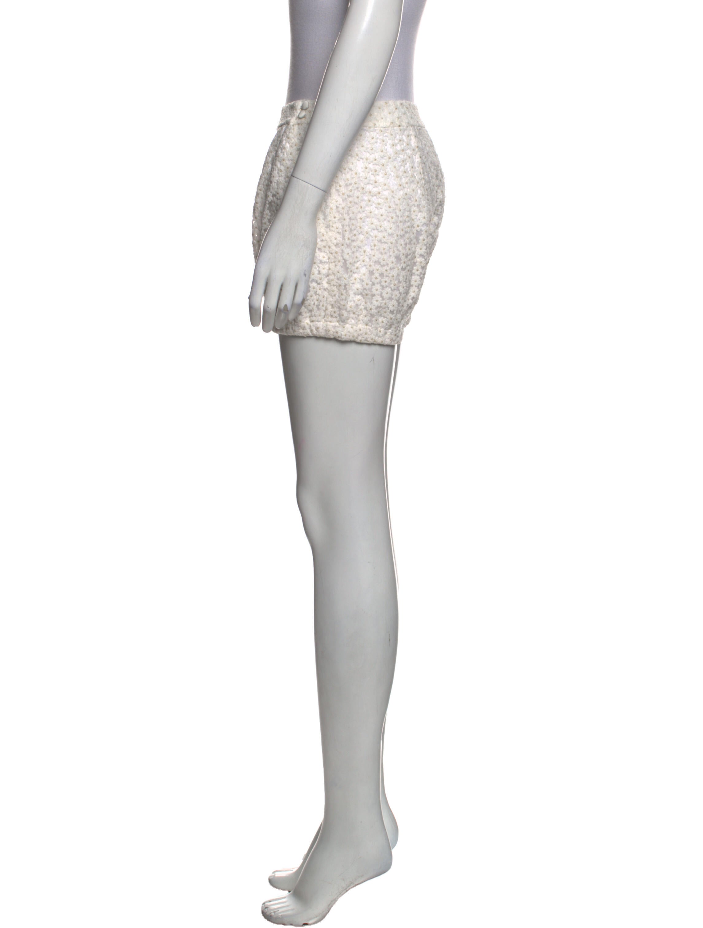 Noon By Noor Floral Print Mini Shorts