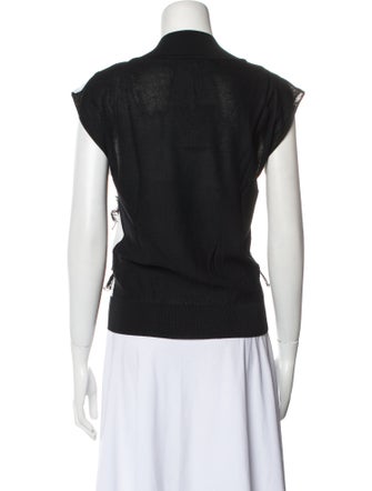 Noon By Noor Printed V-Neck Top