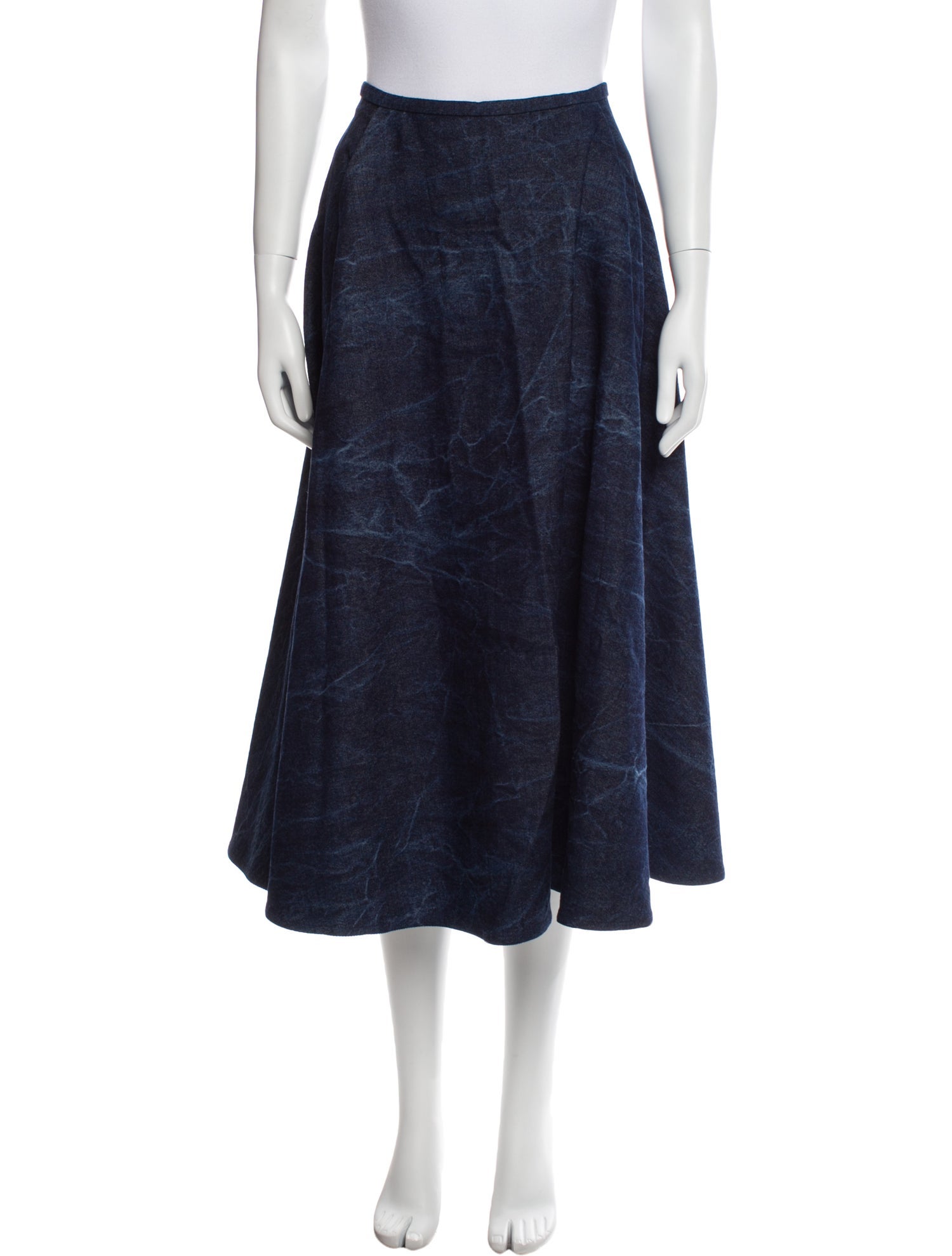 Noon By Noor Printed Midi Length Skirt