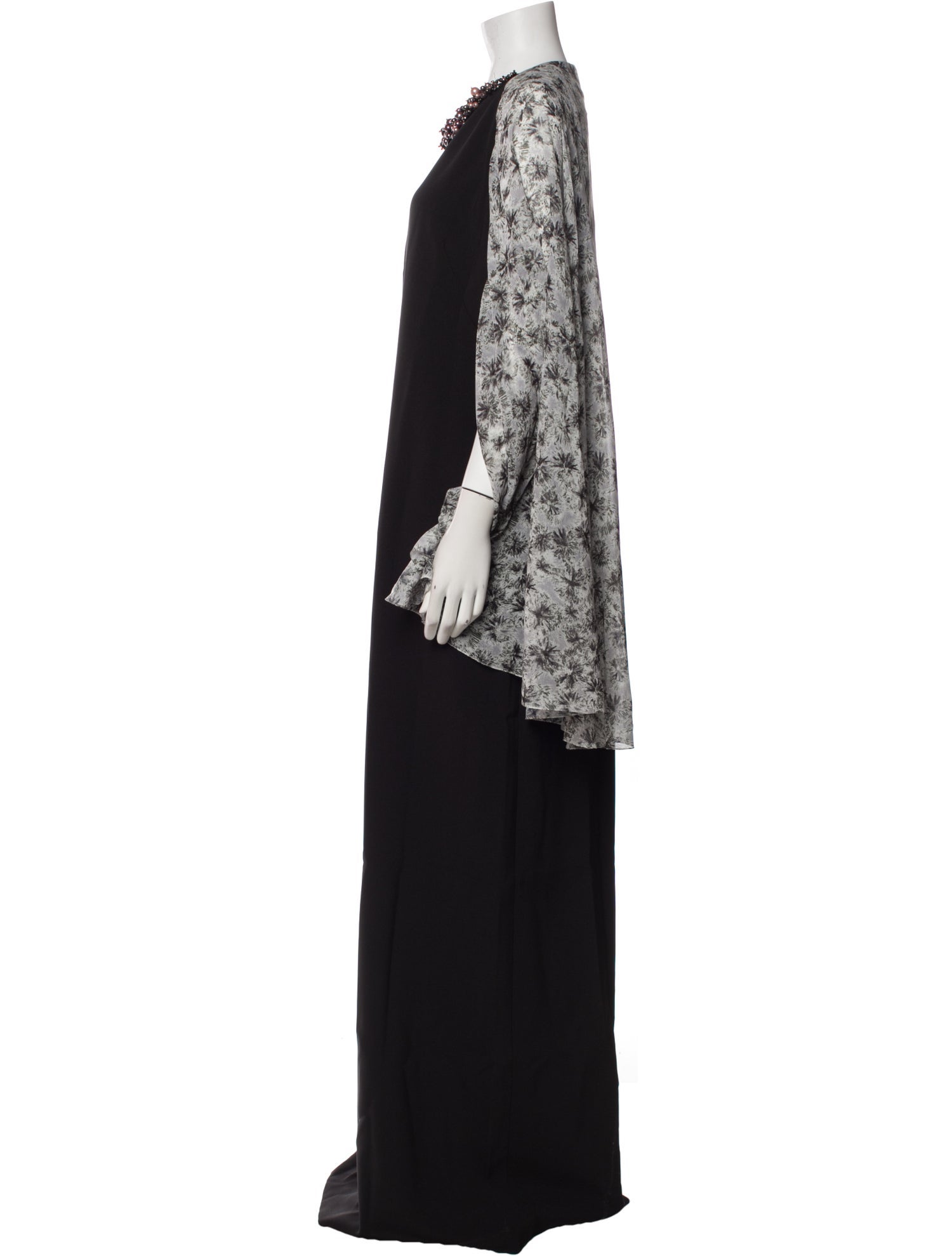Noon By Noor Crew Neck Long Dress