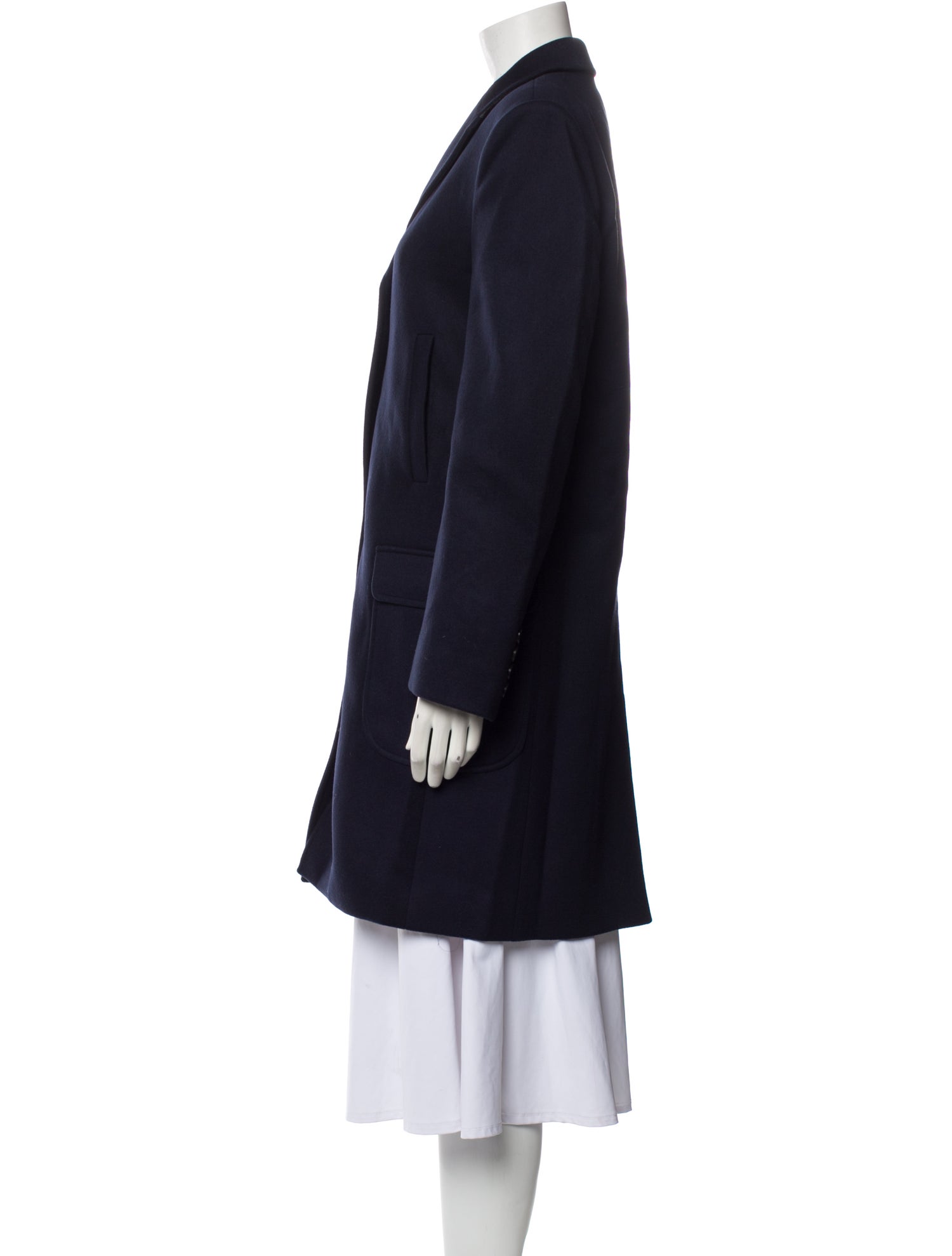 Noon By Noor Virgin Wool Peacoat