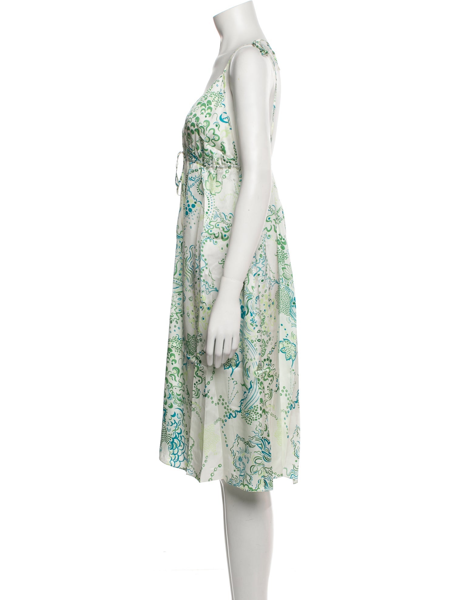 Noon By Noor Silk Knee-Length Dress w/ Tags