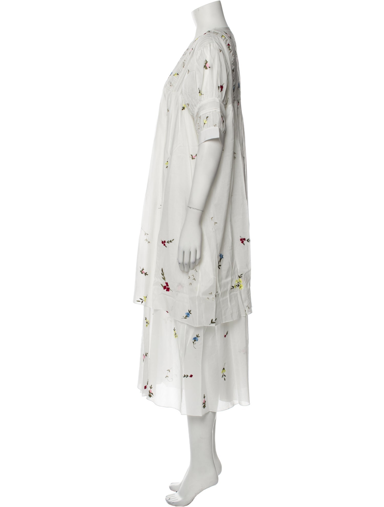 Noon By Noor Floral Print Long Dress w/ Tags