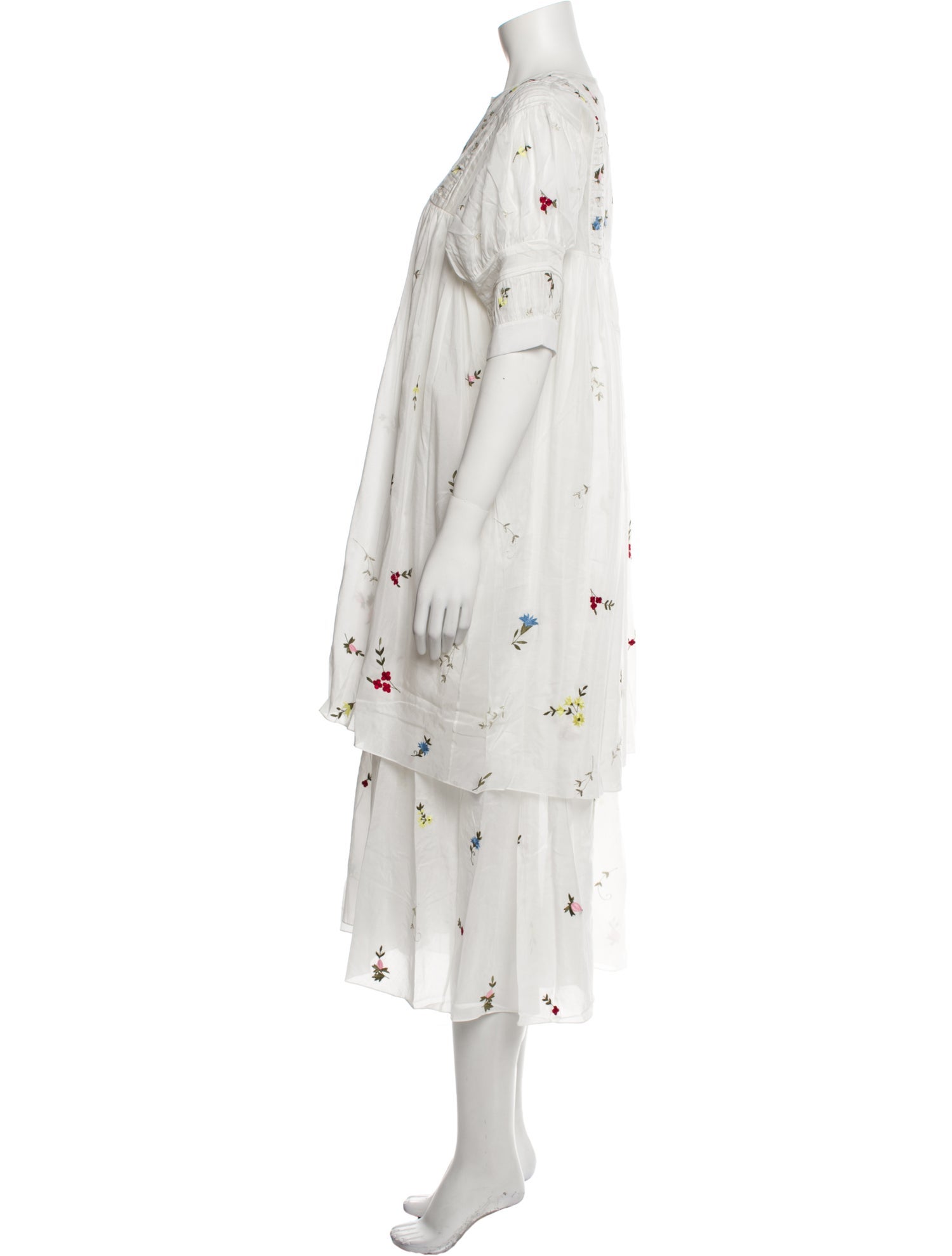 Noon By Noor Floral Print Long Dress w/ Tags