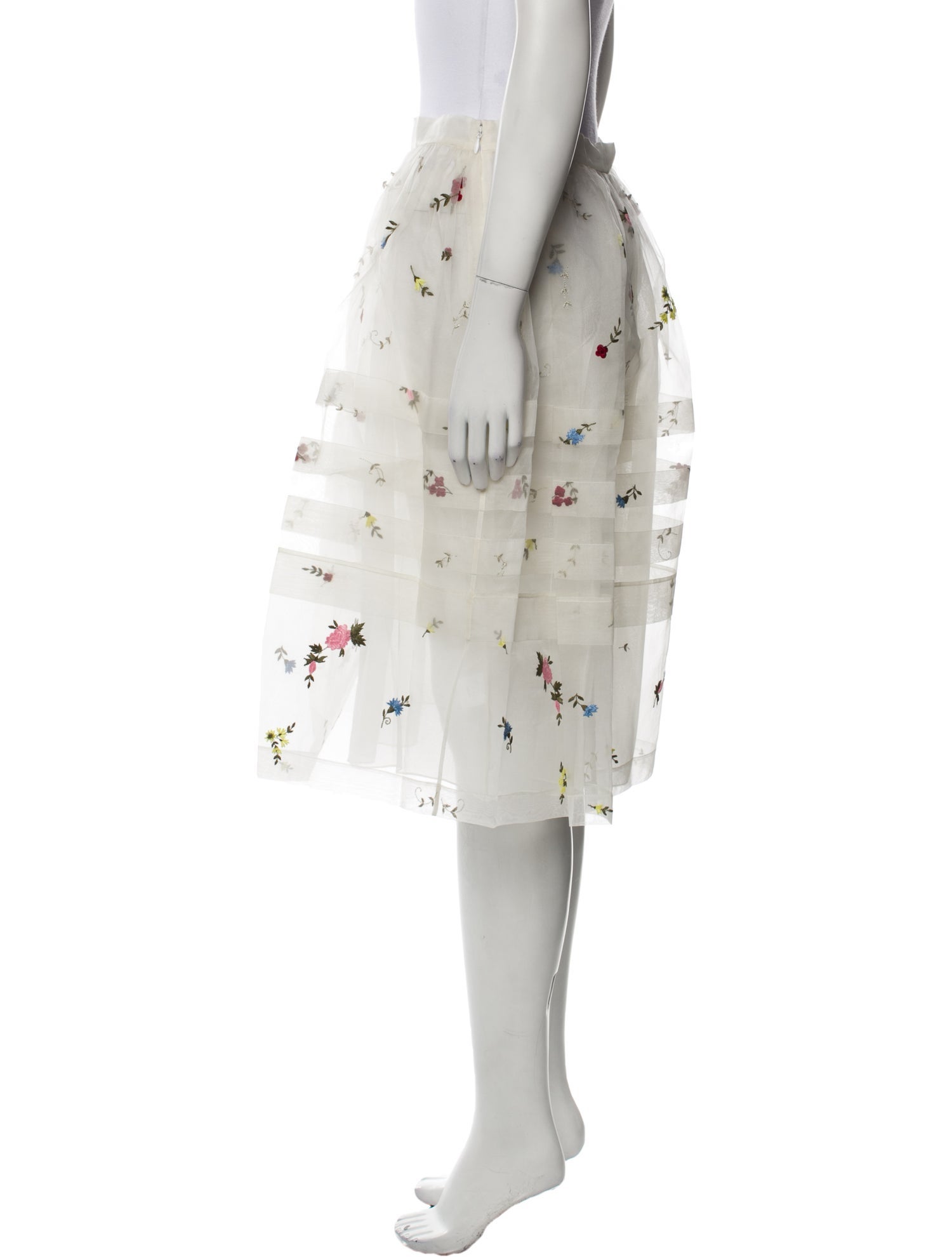 Noon By Noor Printed Knee-Length Skirt w/ Tags