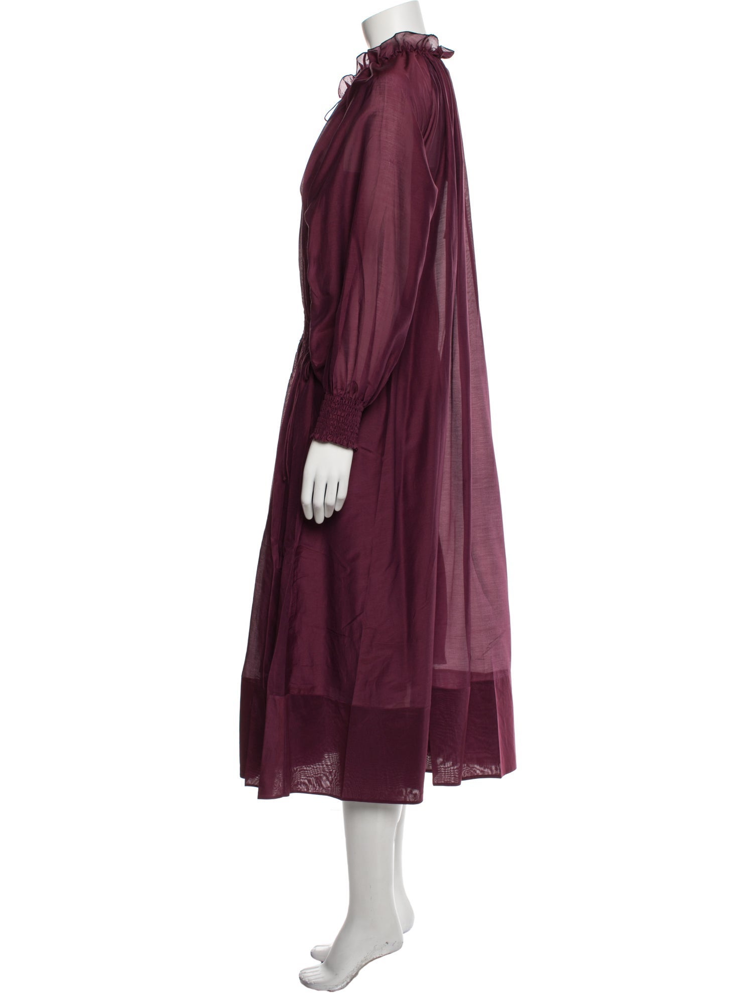 Noon By Noor Tie Neck Long Dress w/ Tags