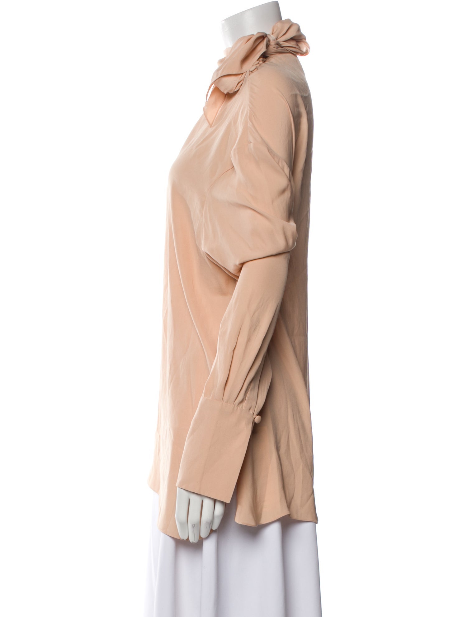 Noon By Noor Mock Neck Long Sleeve Sweatshirt