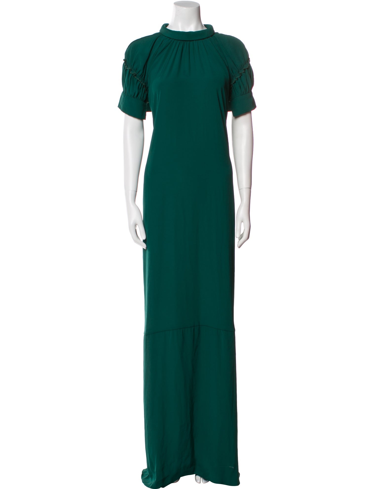 Noon By Noor Mock Neck Long Dress