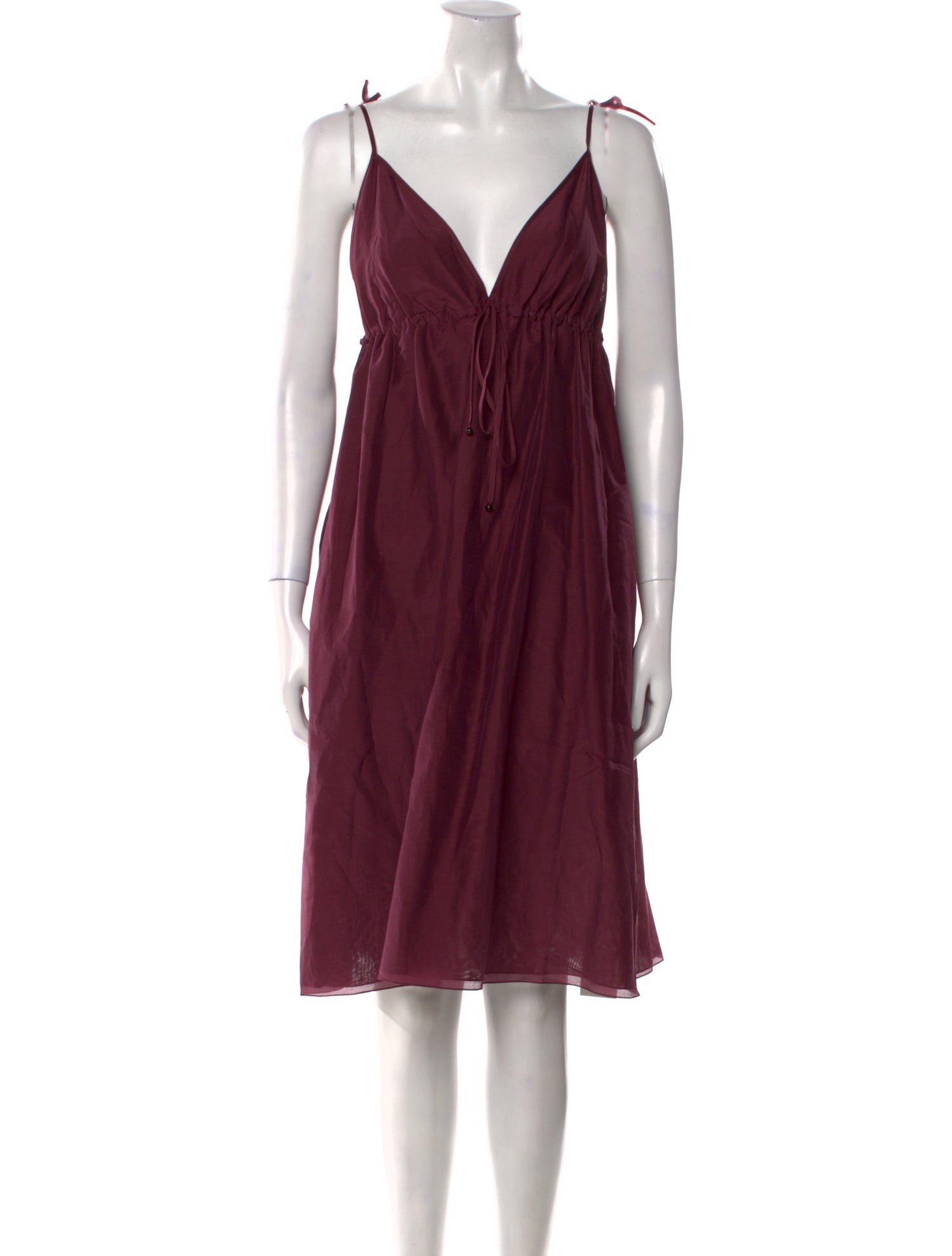 Noon By Noor V-Neck Knee-Length Dress