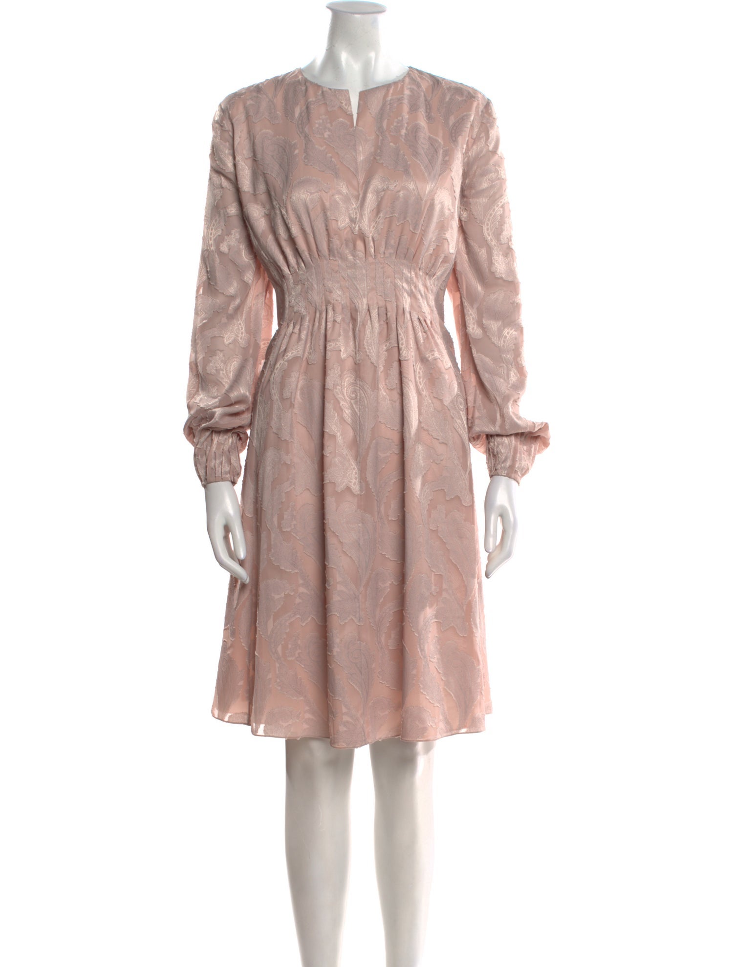 Noon By Noor Silk Knee-Length Dress