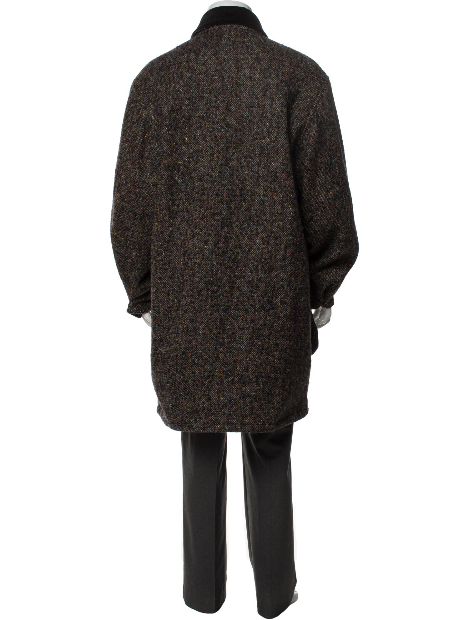 Noah x Barbour Donegal Border Wool Utility Jacket w/ Tags - Black