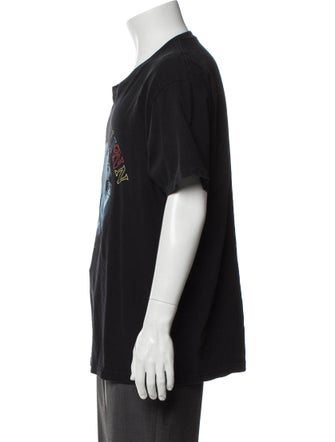 No Vacancy Inn Graphic Print Crew Neck T-Shirt