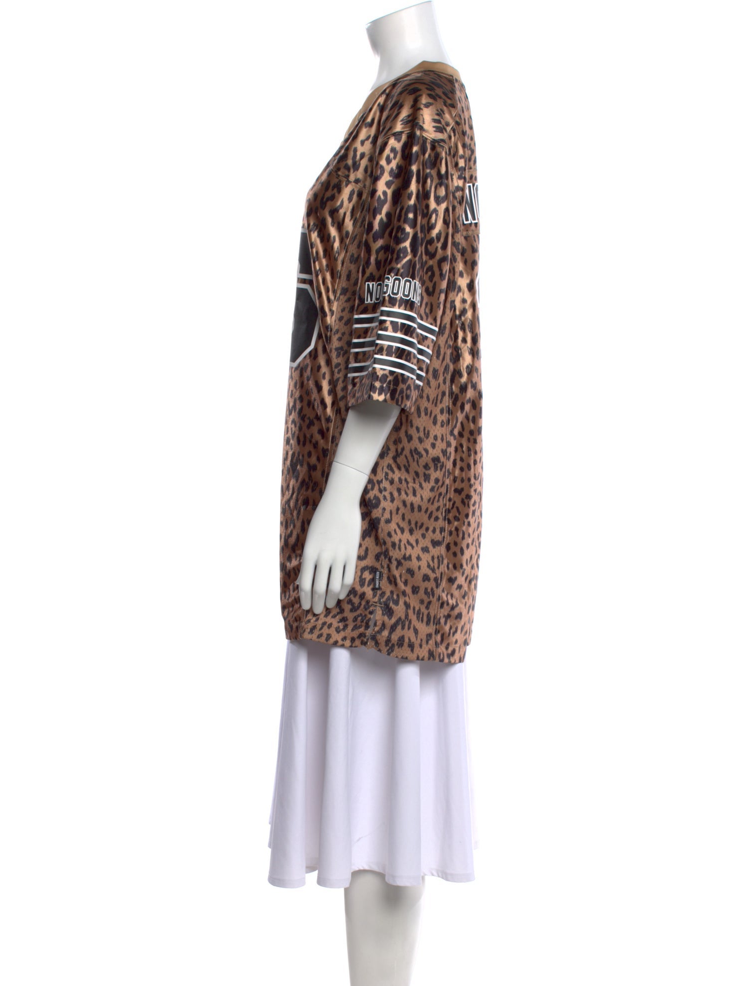 Noon Goons Animal Print V-Neck Tunic