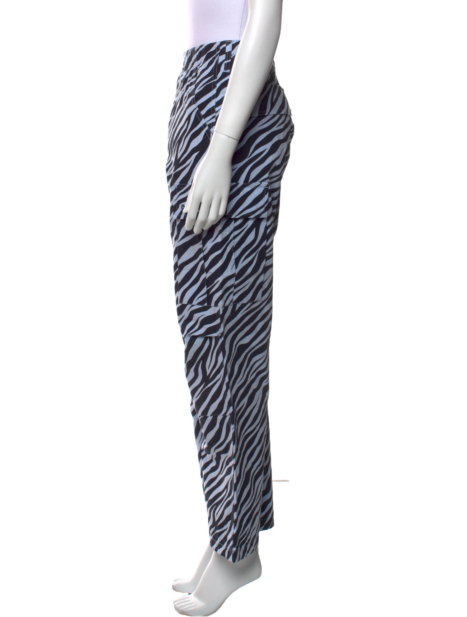 Noon Goons Animal Print Wide Leg Pants