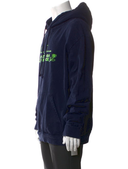 Noon Goons Graphic Print V-Neck Hoodie