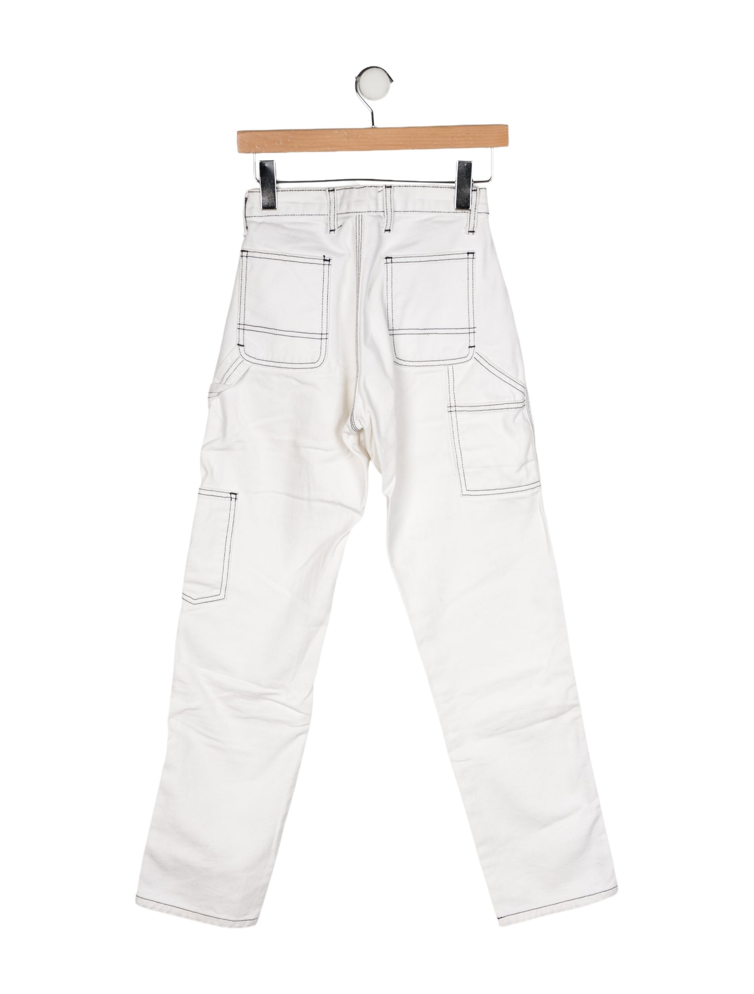 Noon Goons High-Rise Straight Leg Jeans