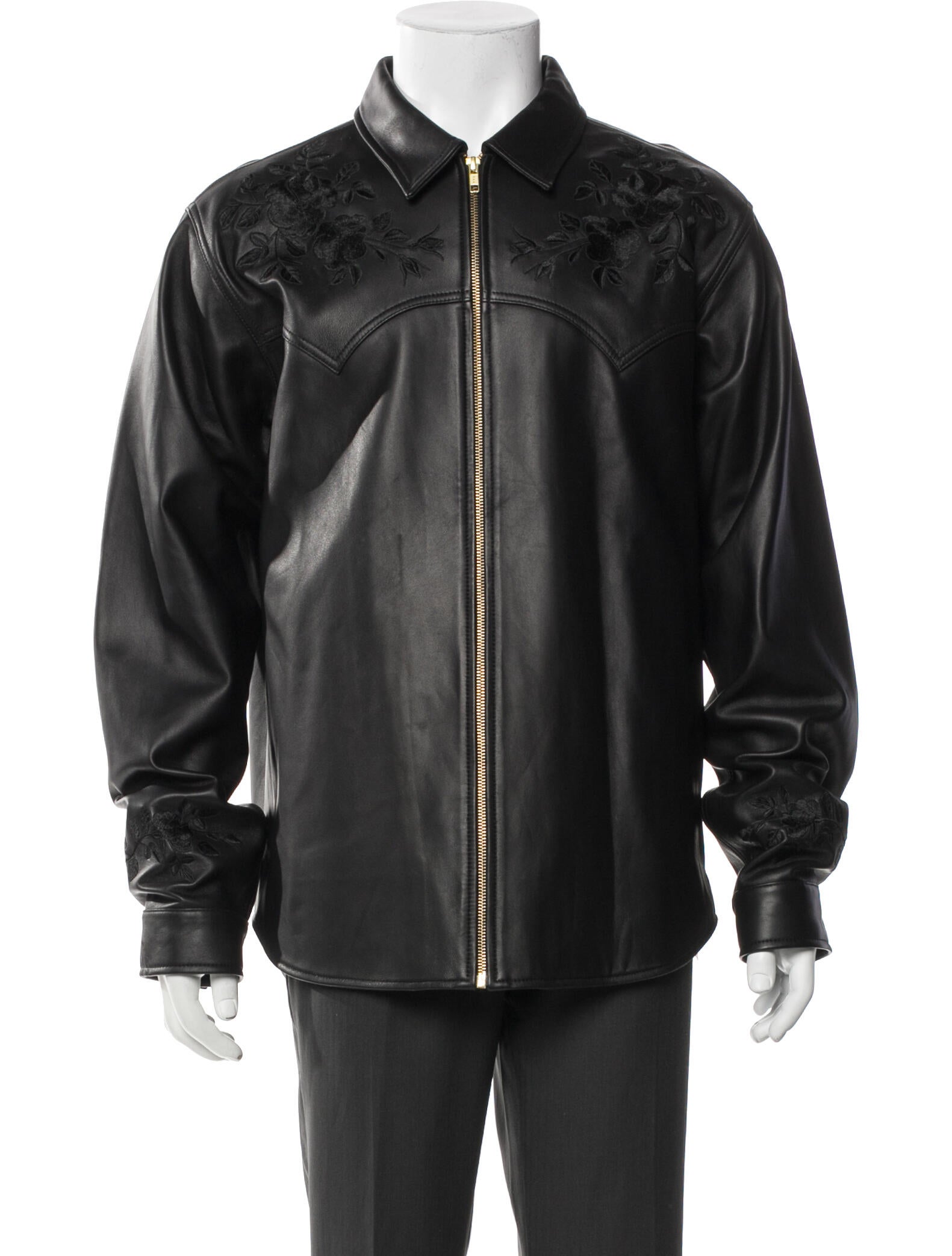 Noon Goons Lamb Leather Moto Jacket