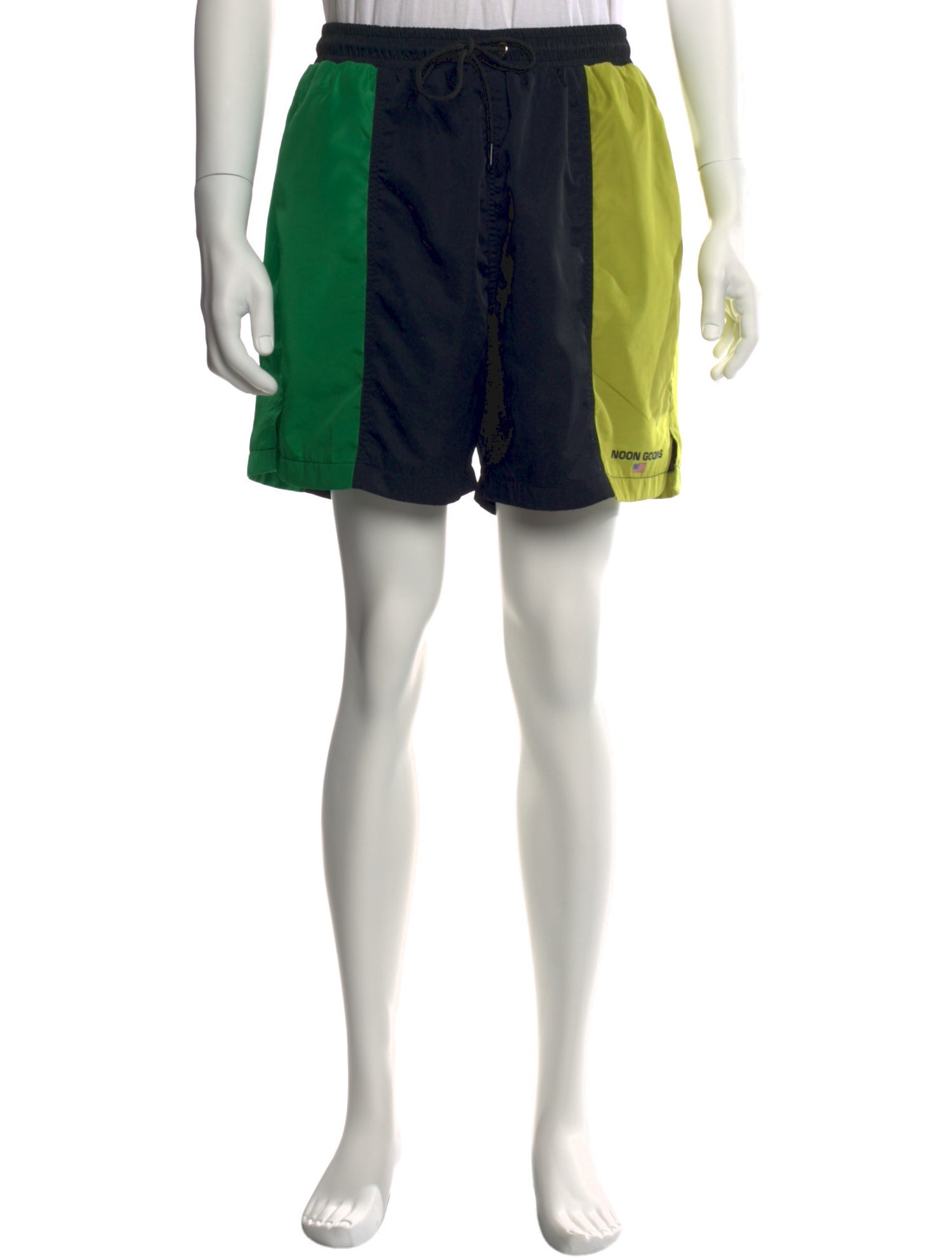 Noon Goons Colorblock Pattern Jogger Shorts