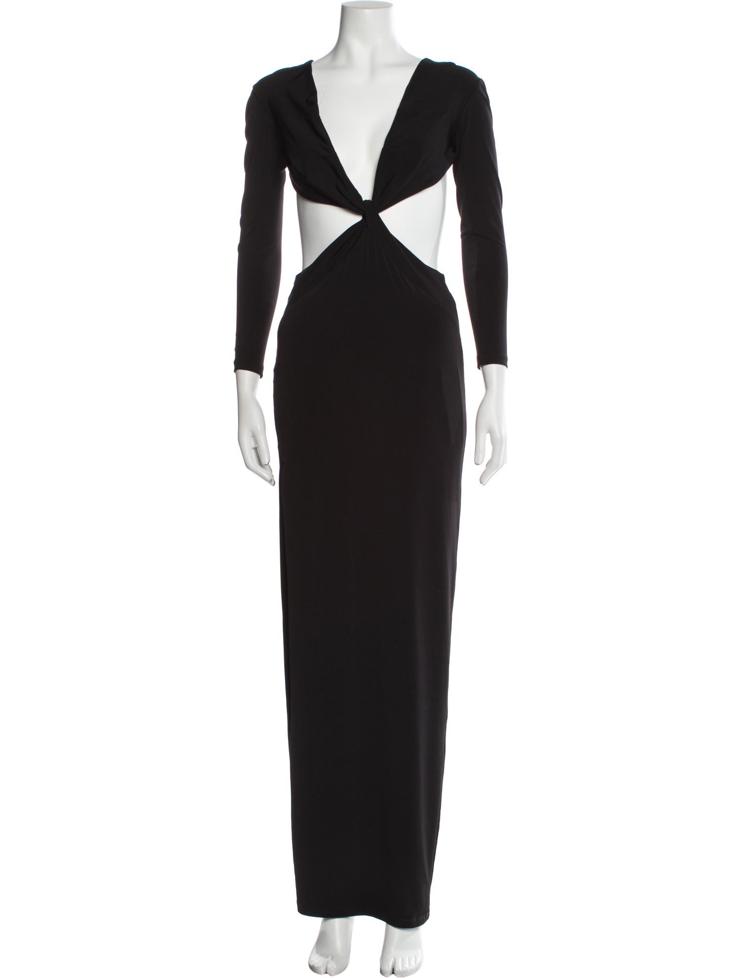 Nookie Plunge Neckline Long Dress