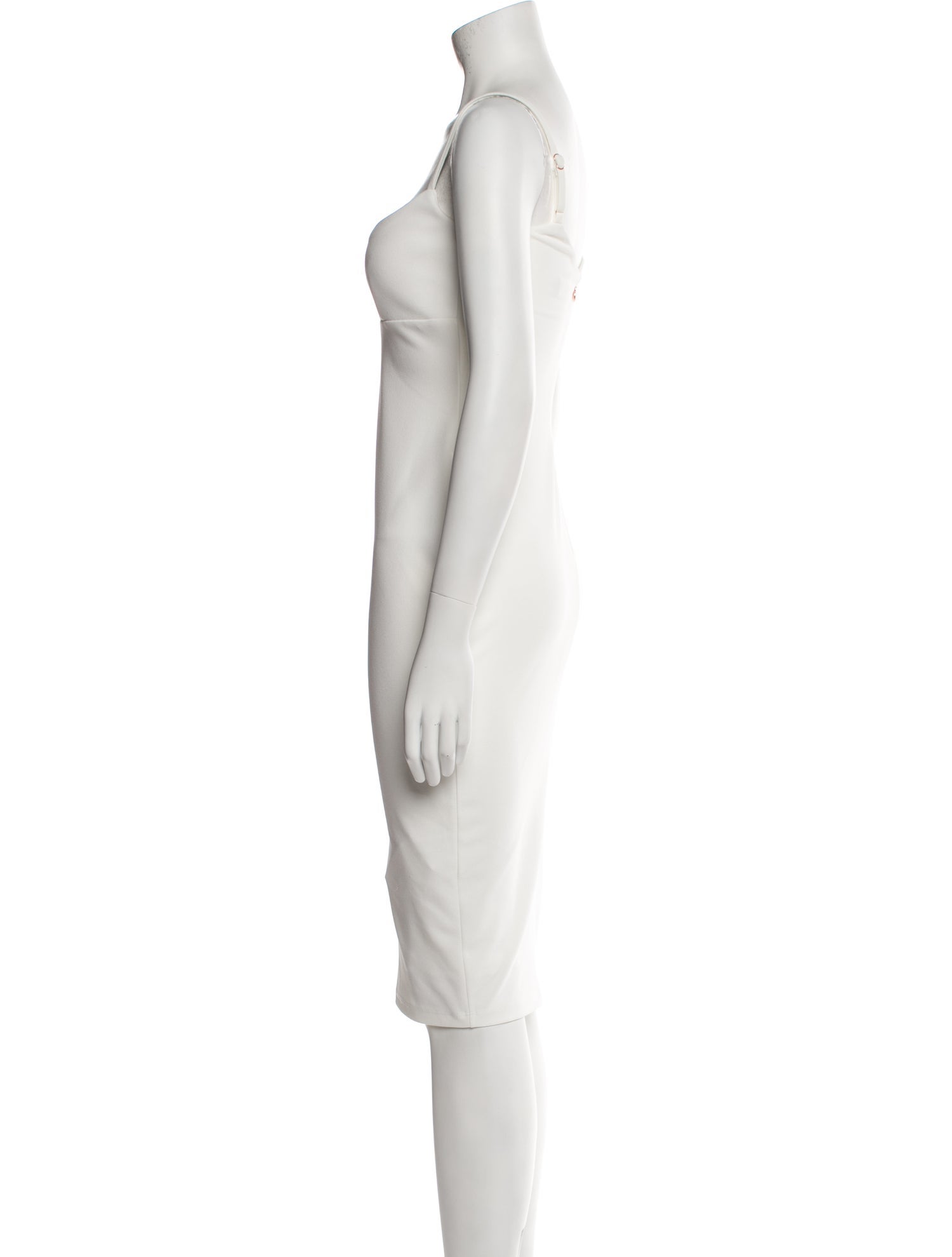 Nookie Square Neckline Midi Length Dress