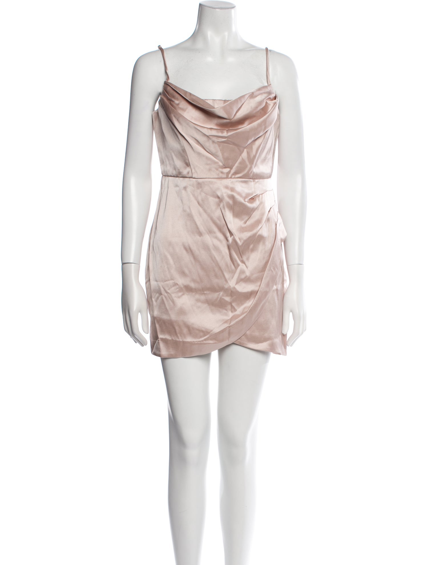 Nookie Cowl Neck Mini Dress