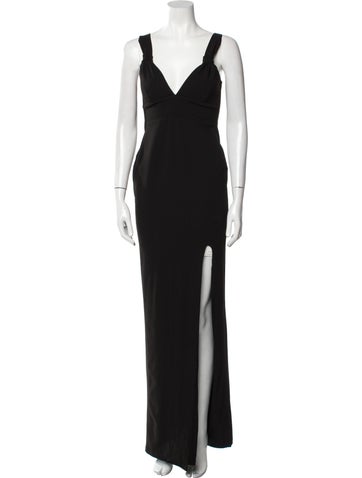 Nookie Dresses V-Neck Long Dress M