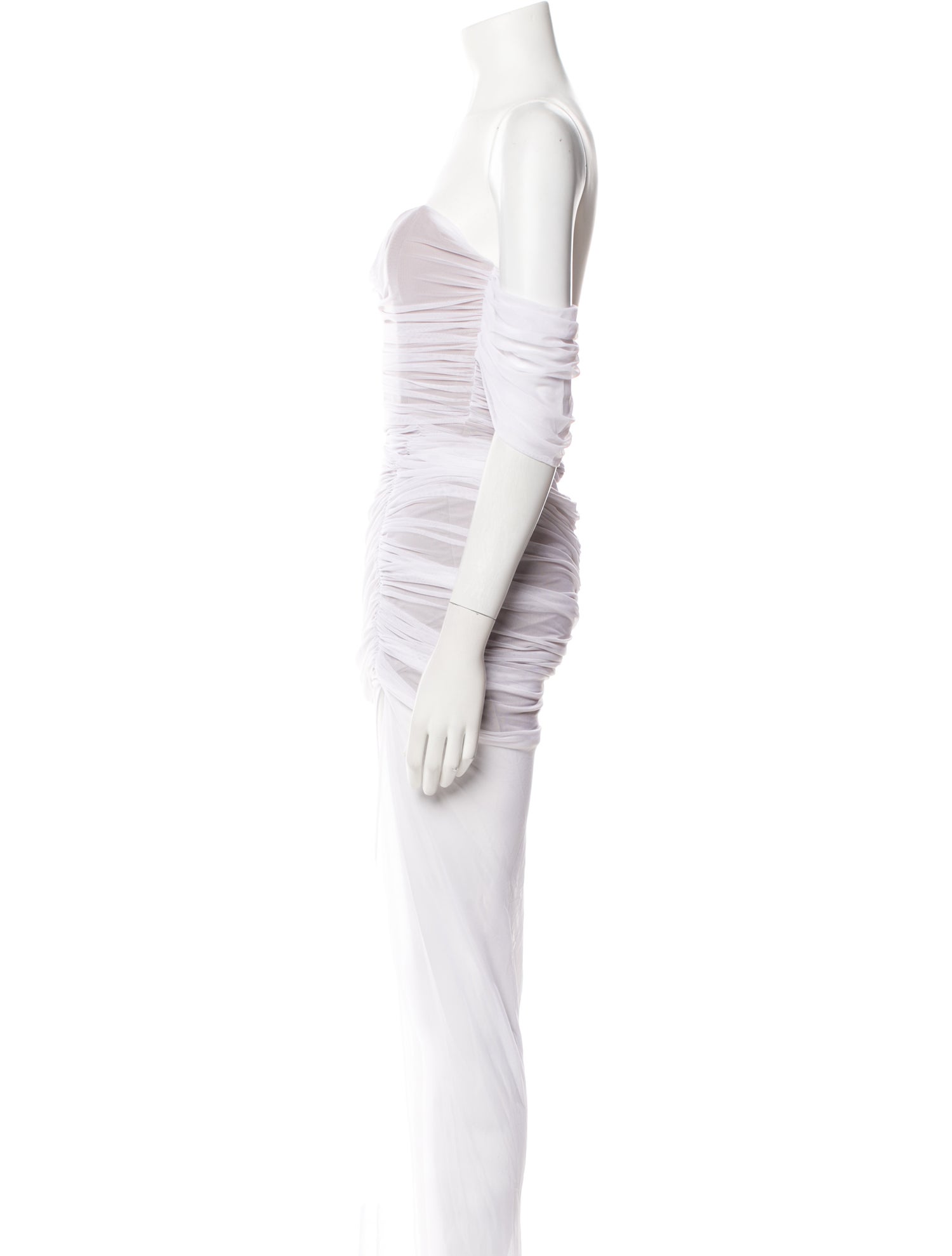 Nookie Strapless Knee-Length Dress