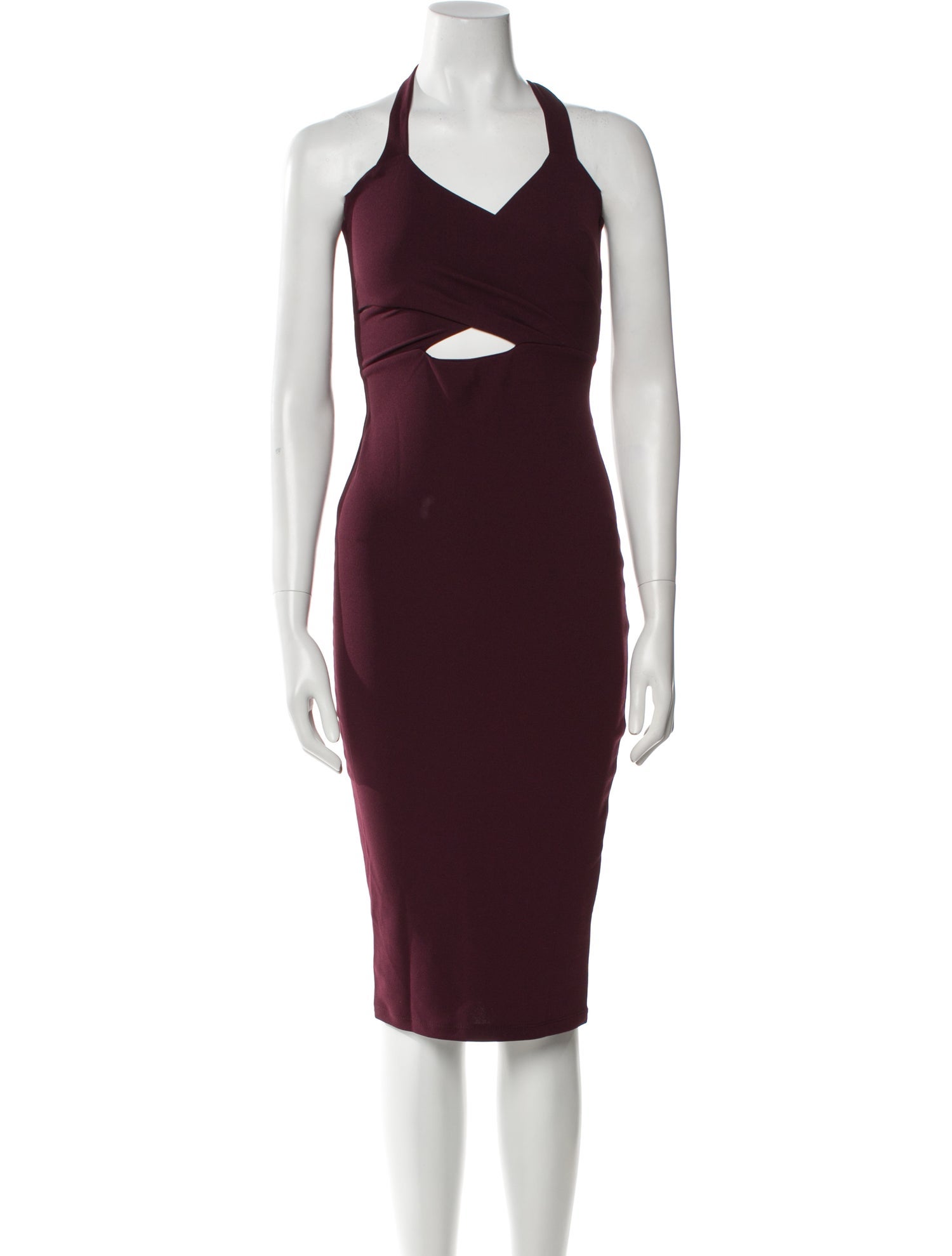 Nookie Halterneck Knee-Length Dress w/ Tags