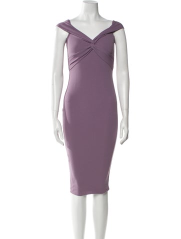 Nookie Dresses V-Neck Knee-Length Dress XS