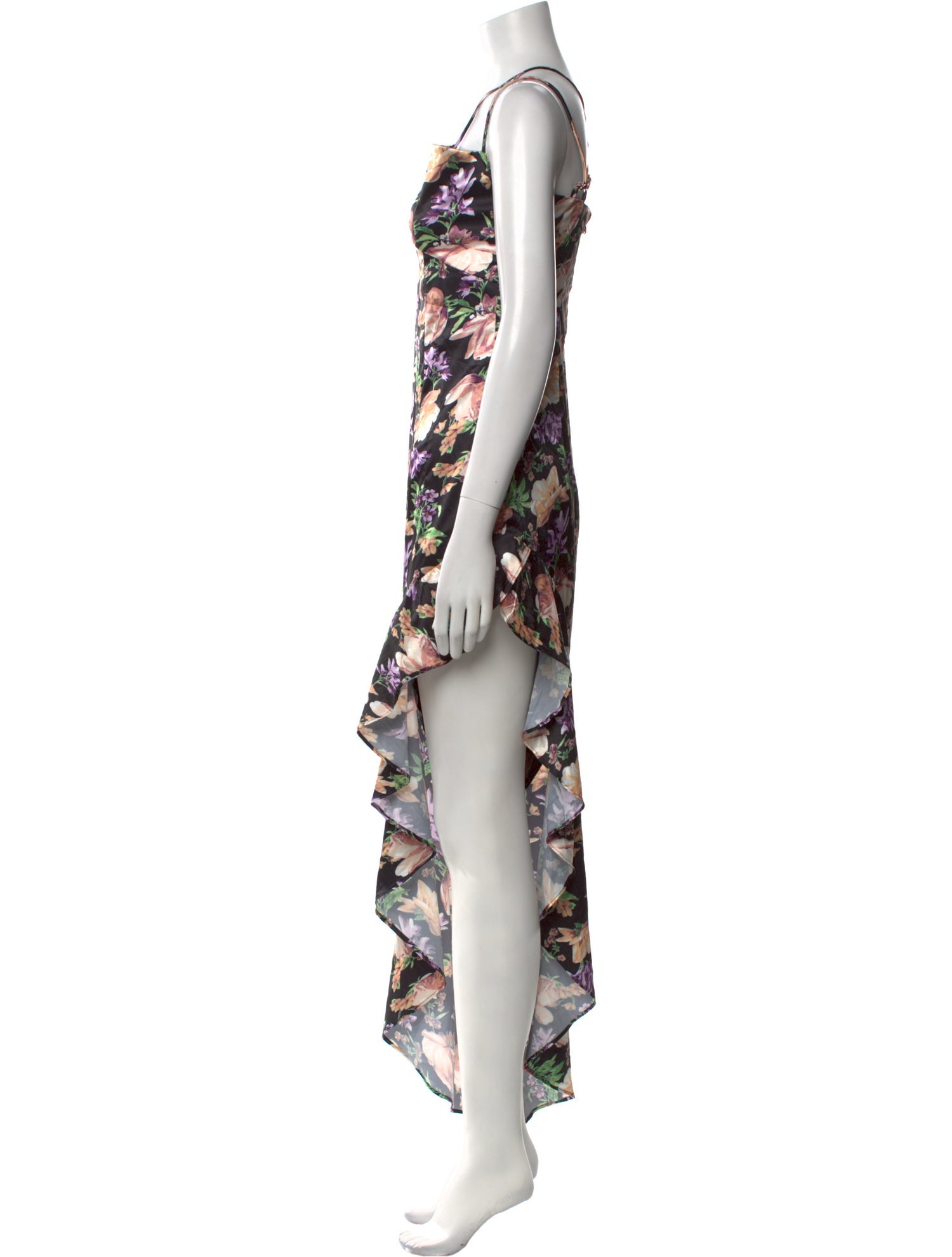 Nookie Floral Print Long Dress