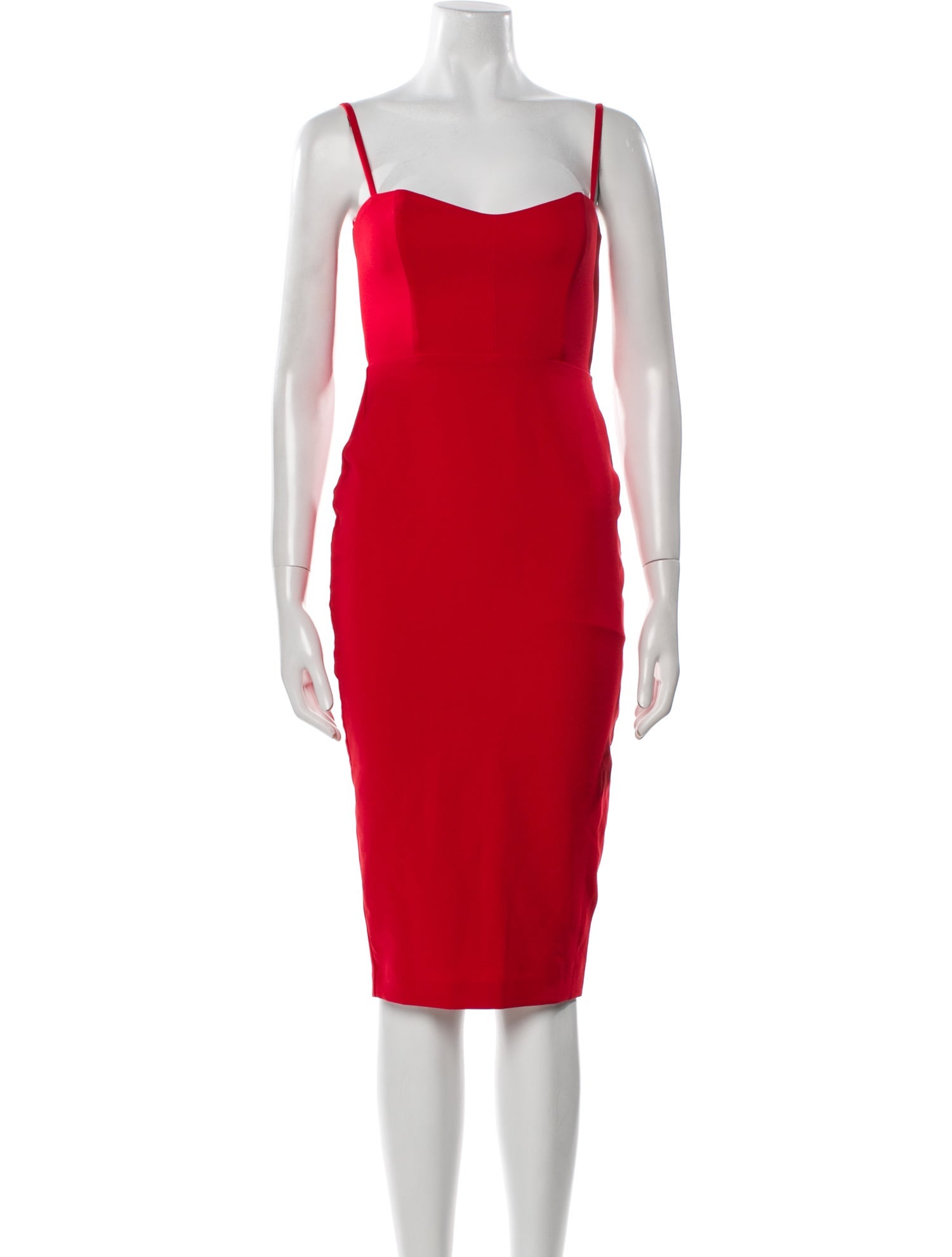 Nookie Square Neckline Knee-Length Dress