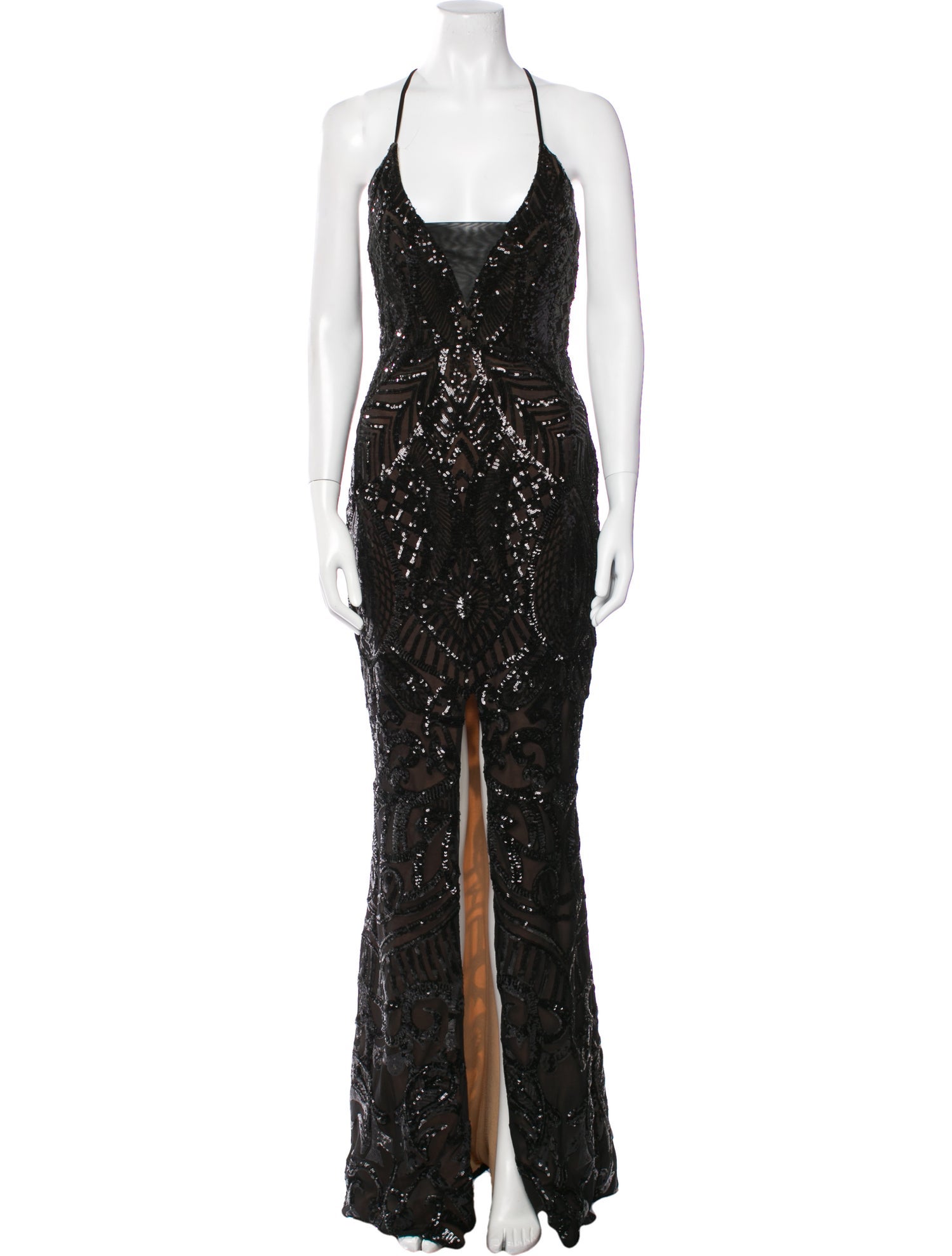 Nookie Halterneck Long Dress