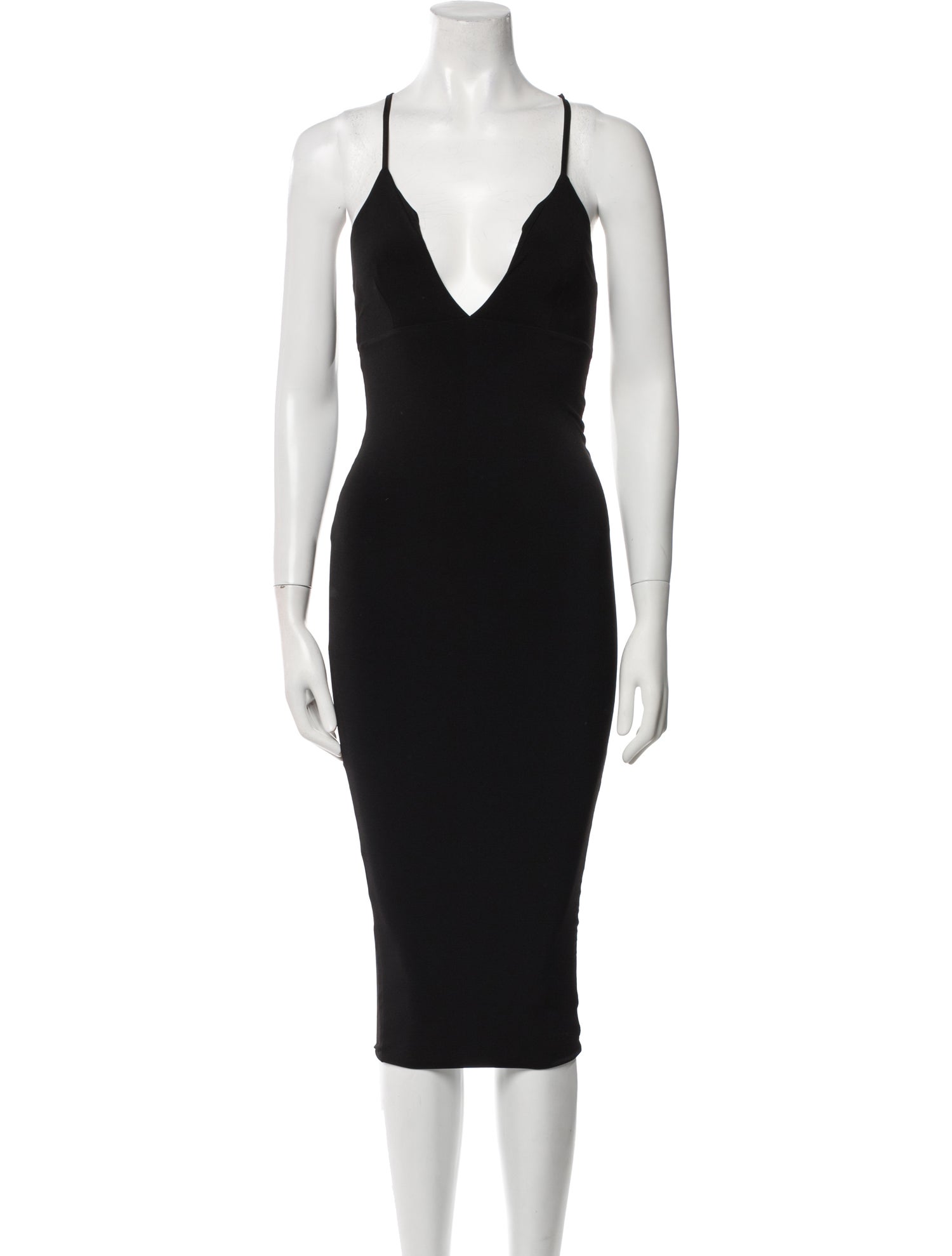 Nookie V-Neck Knee-Length Dress