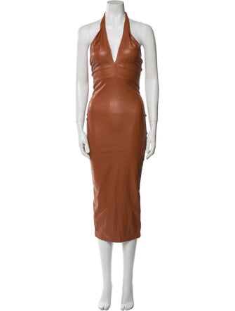 Nookie Halterneck Midi Length Dress