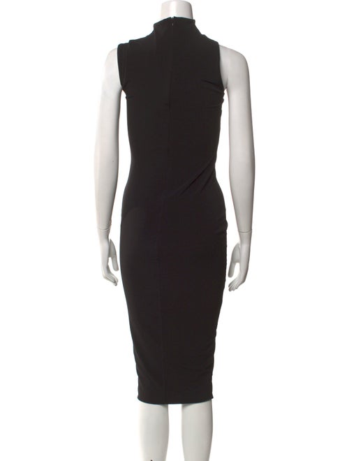 Nookie Mock Neck Midi Length Dress