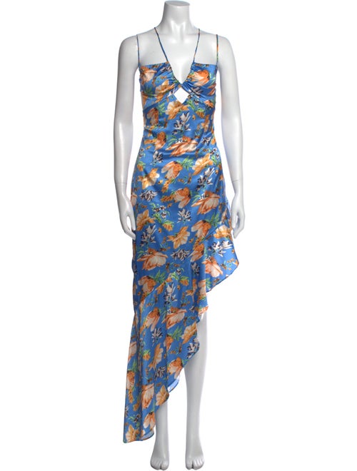 Nookie Floral Print Long Dress