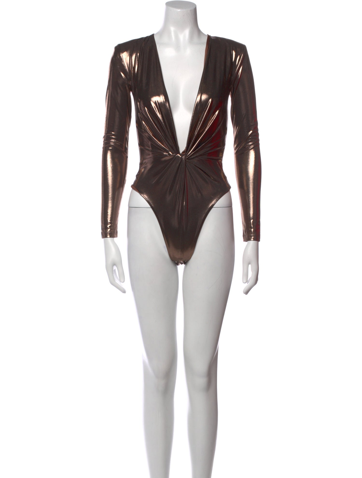 Nookie V-Neck Long Sleeve Bodysuit