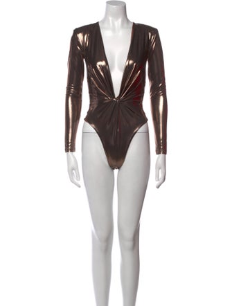 Nookie V-Neck Long Sleeve Bodysuit