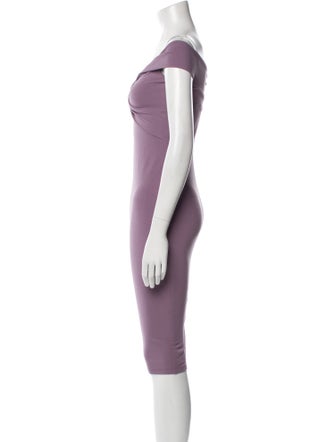 Nookie Off-The-Shoulder Knee-Length Dress