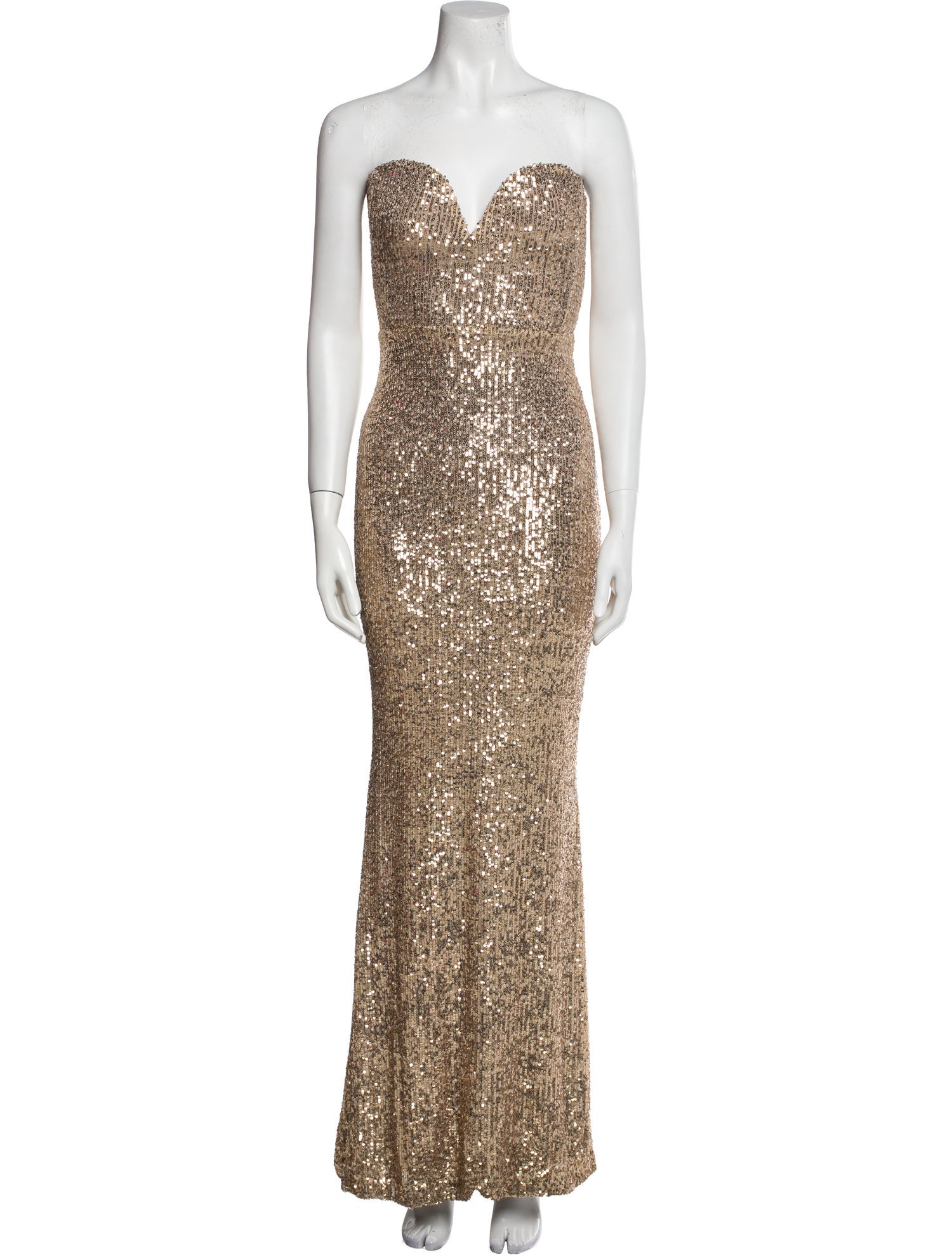 Nookie Strapless Long Dress