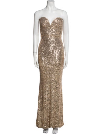 Nookie Strapless Long Dress