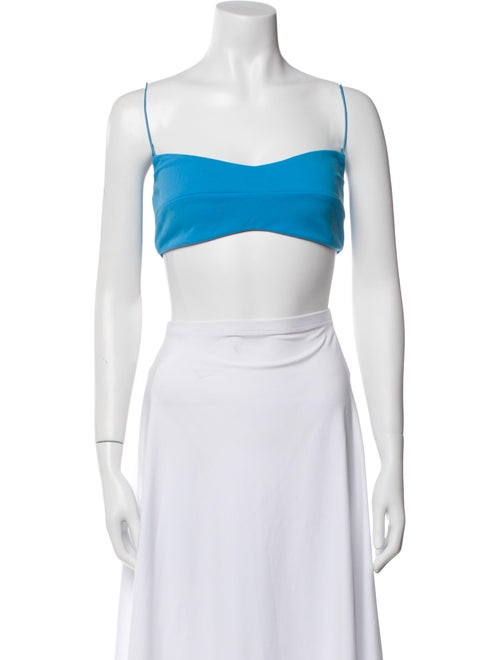 Nookie V-Neck Sleeveless Crop Top