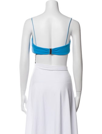Nookie V-Neck Sleeveless Crop Top