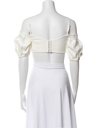 Nookie Off-The-Shoulder Short Sleeve Crop Top