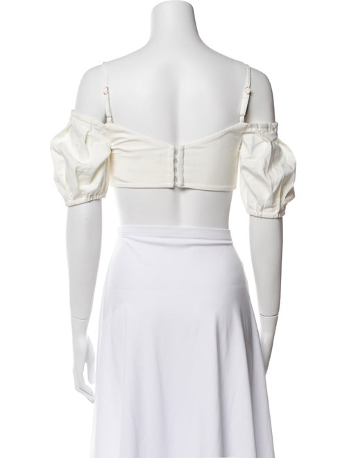 Nookie Off-The-Shoulder Short Sleeve Crop Top