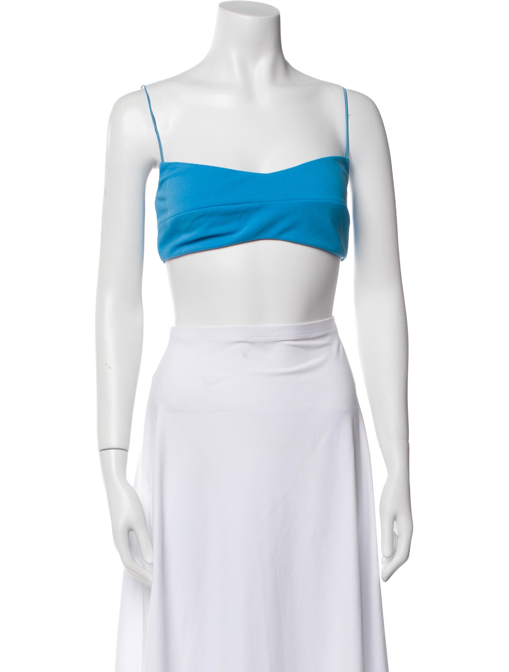 Nookie V-Neck Sleeveless Crop Top w/ Tags