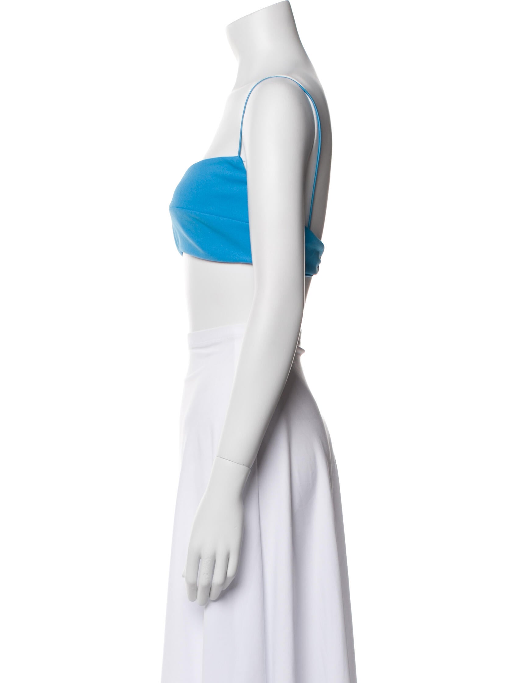 Nookie V-Neck Sleeveless Crop Top w/ Tags